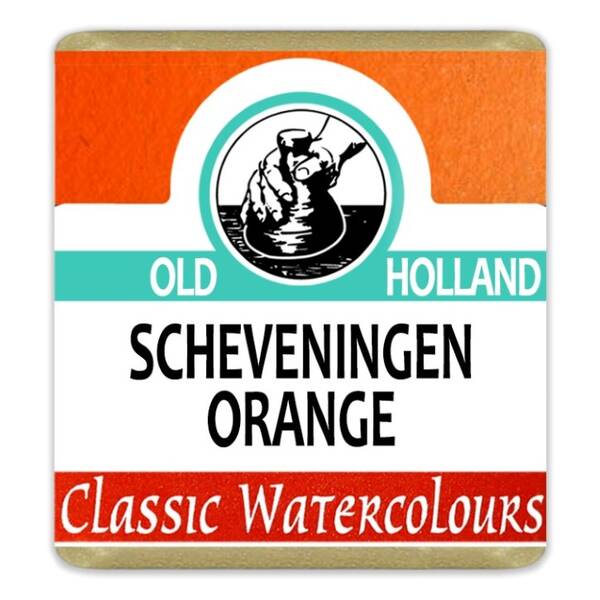 Old Holland Tablet Suluboya Seri 3 Scheveningen Orange - 1
