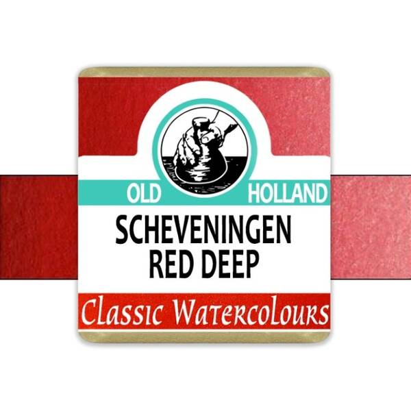 Old Holland Tablet Suluboya Seri 3 Scheveningen Red Deep