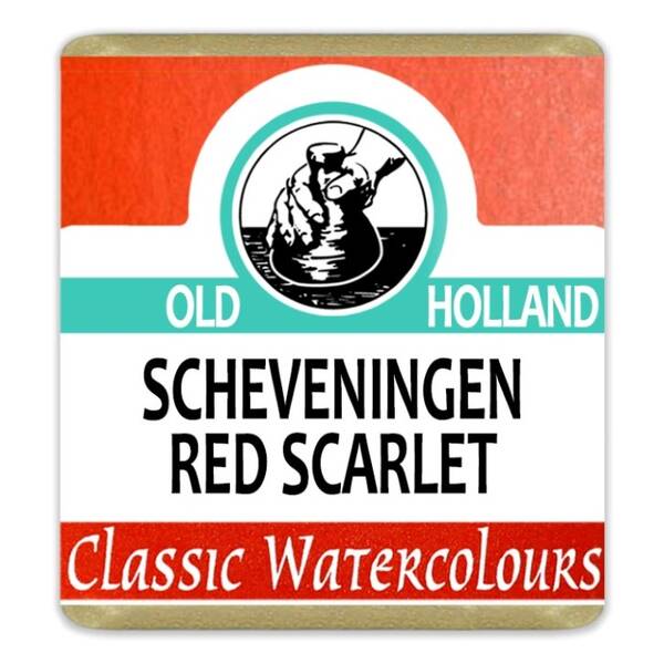 Old Holland Tablet Suluboya Seri 3 Scheveningen Red Scarlet - 1