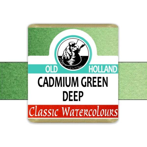 Old Holland Tablet Suluboya Seri 4 Cadmium Green Deep - 2