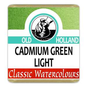 Old Holland - Old Holland Tablet Suluboya Seri 4 Cadmium Green Light