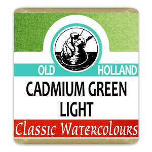 Old Holland Tablet Suluboya Seri 4 Cadmium Green Light - 1