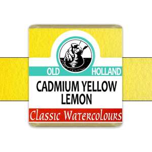 Old Holland Tablet Suluboya Seri 4 Cadmium Yellow Lemon - Thumbnail