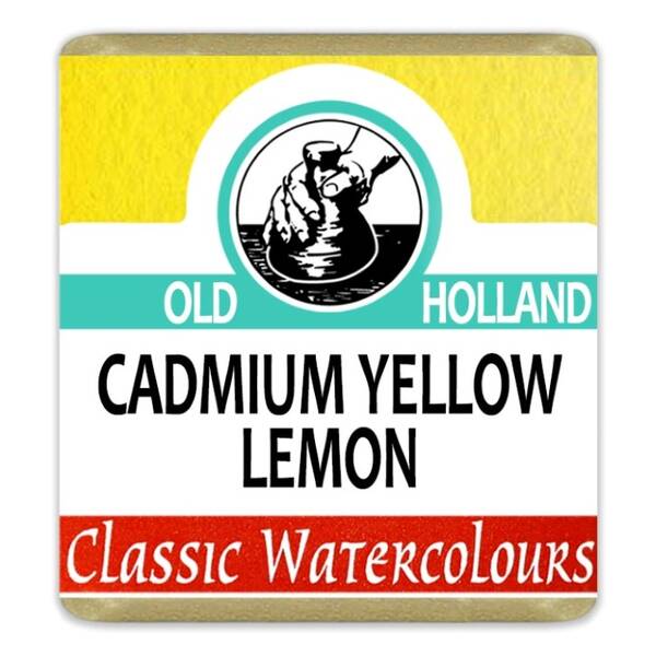 Old Holland Tablet Suluboya Seri 4 Cadmium Yellow Lemon - 1