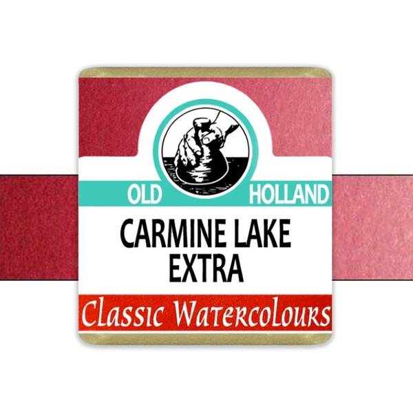 Old Holland Tablet Suluboya Seri 4 Carmine Lake Extra