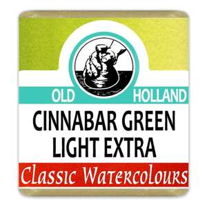 Old Holland - Old Holland Tablet Suluboya Seri 4 Cinnabar Green Light Extra