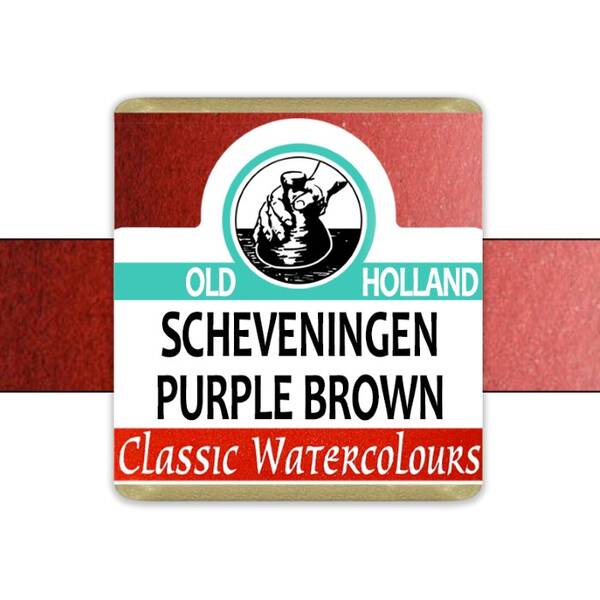 Old Holland Tablet Suluboya Seri 4 Scheveningen Purple Brown - 2