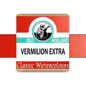 Old Holland Tablet Suluboya Seri 4 Vermilion Extra - 2