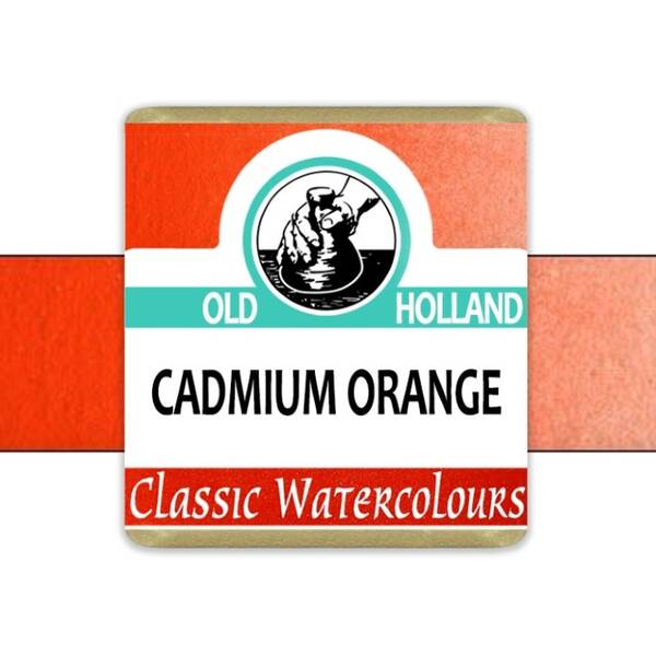 Old Holland Tablet Suluboya Seri 5 Cadmium Orange