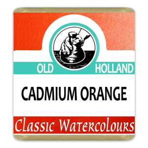 Old Holland Tablet Suluboya Seri 5 Cadmium Orange - 1