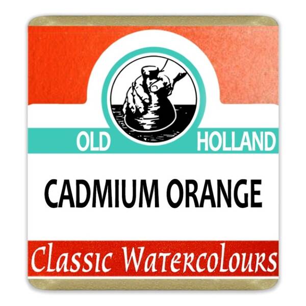 Old Holland Tablet Suluboya Seri 5 Cadmium Orange - 1