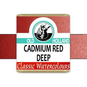 Old Holland Tablet Suluboya Seri 5 Cadmium Red Deep - Thumbnail