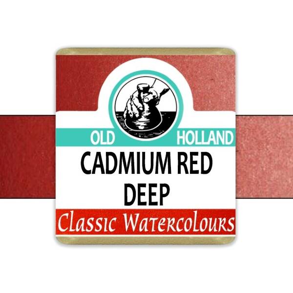 Old Holland Tablet Suluboya Seri 5 Cadmium Red Deep - 2