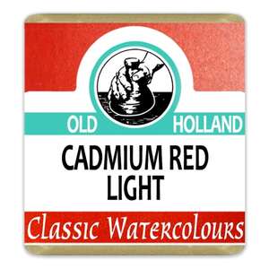 Old Holland - Old Holland Tablet Suluboya Seri 5 Cadmium Red Light