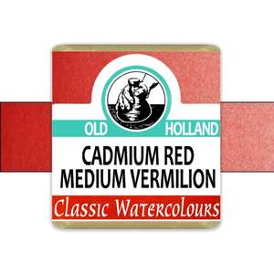 Old Holland Tablet Suluboya Seri 5 Cadmium Red Medium (Vermillion) - 2