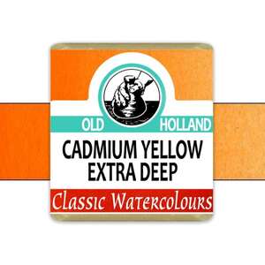 Old Holland Tablet Suluboya Seri 5 Cadmium Yellow Extra Deep - Thumbnail
