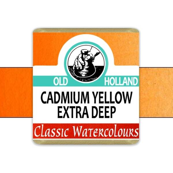 Old Holland Tablet Suluboya Seri 5 Cadmium Yellow Extra Deep - 2