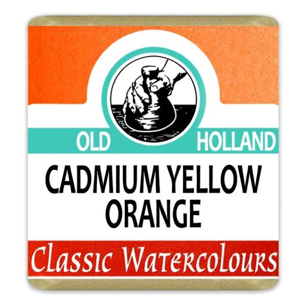 Old Holland Tablet Suluboya Seri 5 Cadmium Yellow Orange