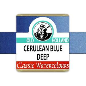 Old Holland Tablet Suluboya Seri 5 Cerulean Blue Deep - Thumbnail