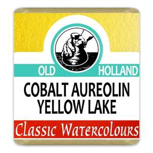 Old Holland Tablet Suluboya Seri 5 Cobalt Yellow (Aureolin) Lake - Thumbnail