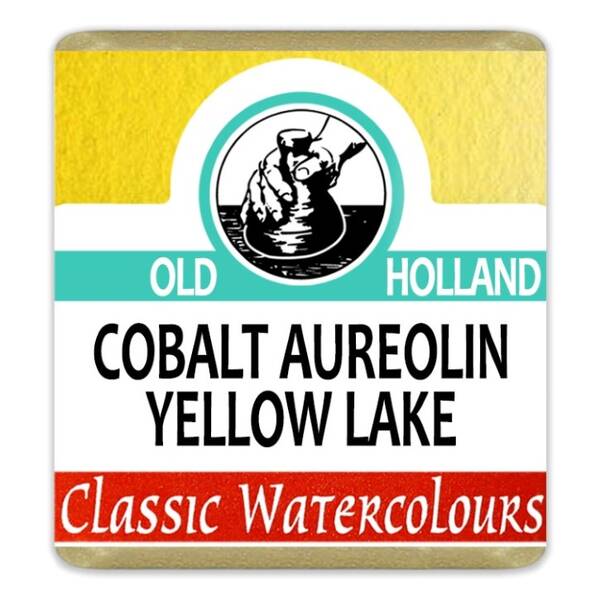 Old Holland Tablet Suluboya Seri 5 Cobalt Yellow (Aureolin) Lake - 1