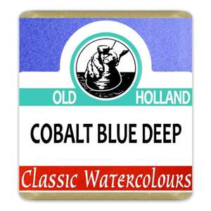 Old Holland Tablet Suluboya Seri 5 Cobalt Blue Deep - Thumbnail