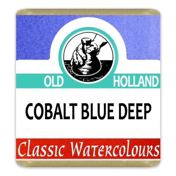 Old Holland Tablet Suluboya Seri 5 Cobalt Blue Deep