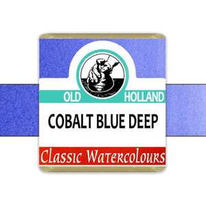 Old Holland Tablet Suluboya Seri 5 Cobalt Blue Deep - Thumbnail