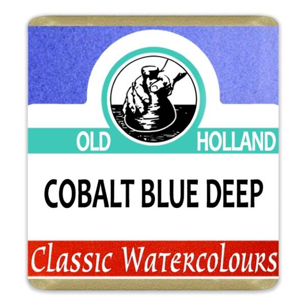 Old Holland Tablet Suluboya Seri 5 Cobalt Blue Deep - 1