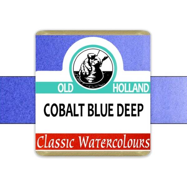 Old Holland Tablet Suluboya Seri 5 Cobalt Blue Deep - 2