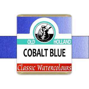 Old Holland Tablet Suluboya Seri 5 Cobalt Blue - Thumbnail