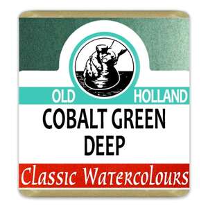 Old Holland Tablet Suluboya Seri 5 Cobalt Green Deep - Old Holland