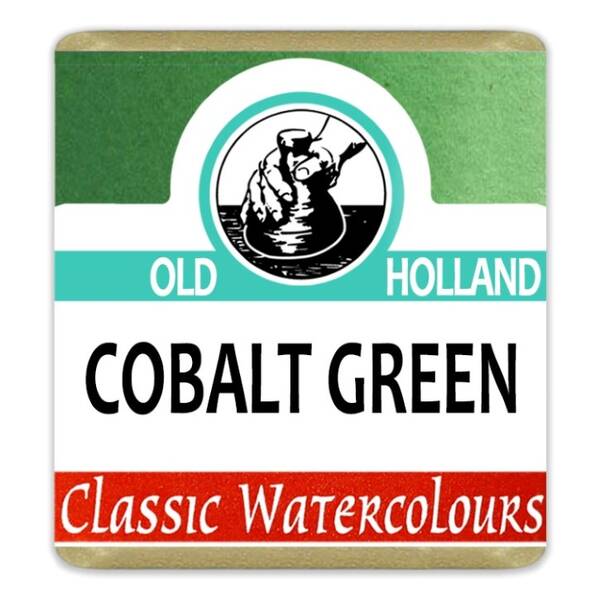 Old Holland Tablet Suluboya Seri 5 Cobalt Green - 1