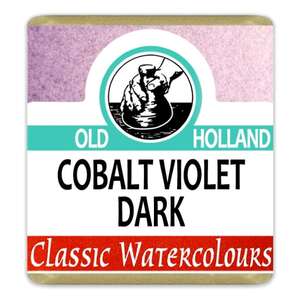 Old Holland - Old Holland Tablet Suluboya Seri 6 Cobalt Violet Dark
