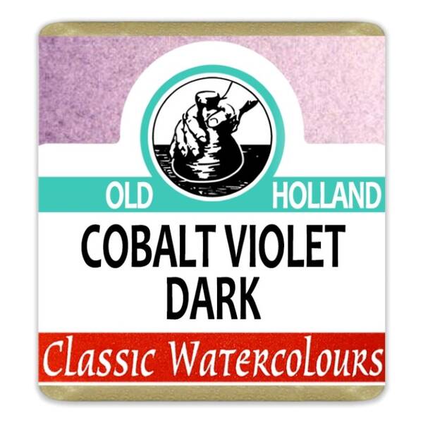 Old Holland Tablet Suluboya Seri 6 Cobalt Violet Dark - 1