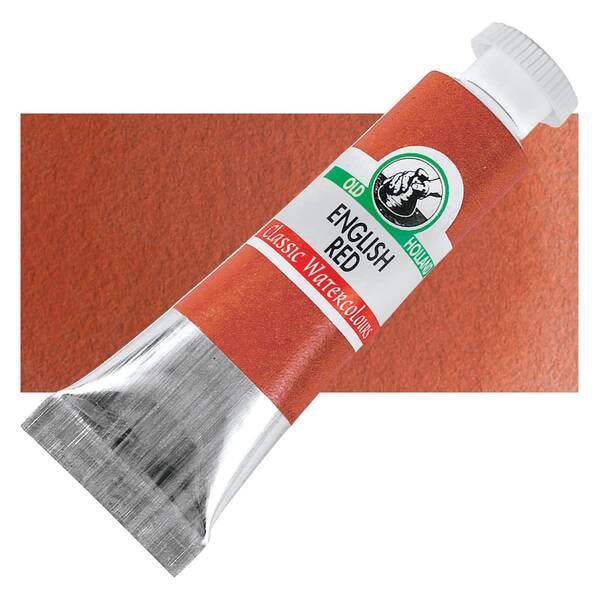 Old Holland Tüp Suluboya 6 Ml Seri 1 English Red - 1