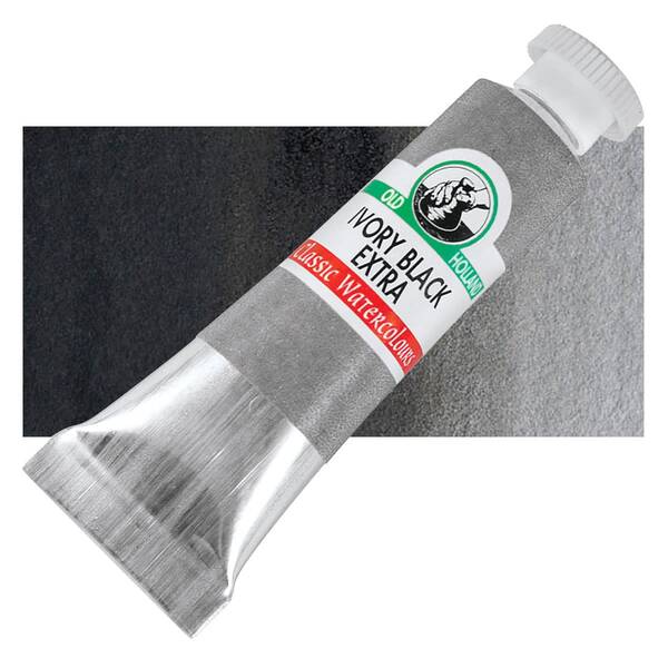 Old Holland Tüp Suluboya 6 Ml Seri 1 Ivory Black Extra - 1