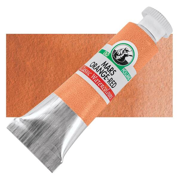 Old Holland Tüp Suluboya 6 Ml Seri 1 Mars Orange Red - 1