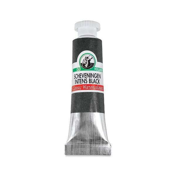 Old Holland Tüp Suluboya 6 Ml Seri 1 Scheveningen Intense Black - 3