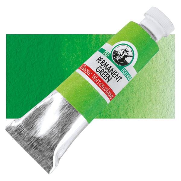 Old Holland Tüp Suluboya 6 Ml Seri 2 Permanent Green - 1