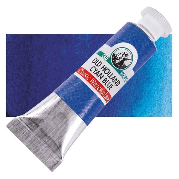 Old Holland Tüp Suluboya 6 Ml Seri 3 Old Holland Cyan Blue - 1