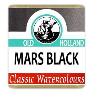 Old Holland Tablet Suluboya Seri 1 Mars Black - Old Holland