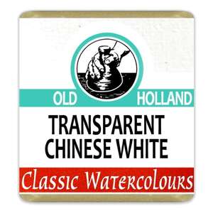 Old Holland - Old Holland Tablet Suluboya Seri 1 Transparent Chines White