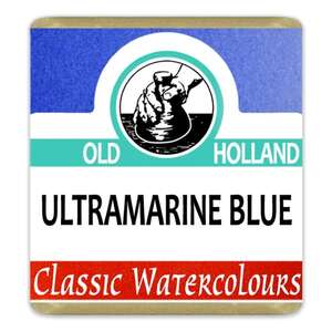 Old Holland Tablet Suluboya Seri 1 Ultramarine Blue - 1