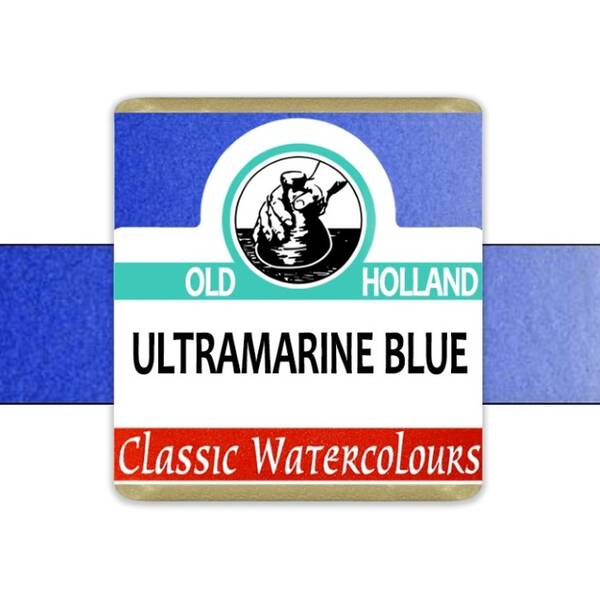 Old Holland Tablet Suluboya Seri 1 Ultramarine Blue - 2