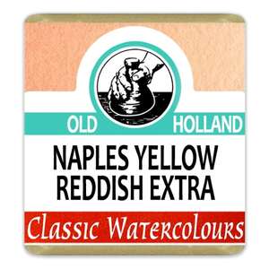Old Holland Tablet Suluboya Seri 2 Naples Yellow Reddish Extra - Thumbnail