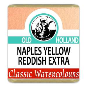 Old Holland Tablet Suluboya Seri 2 Naples Yellow Reddish Extra - 1