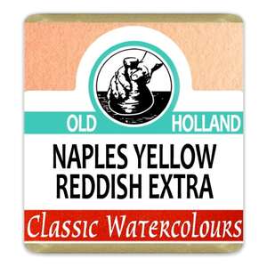 Old Holland Tablet Suluboya Seri 2 Naples Yellow Reddish Extra - Old Holland