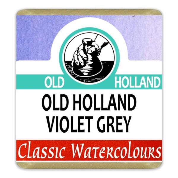 Old Holland Tablet Suluboya Seri 2 Old Holland Violet Grey