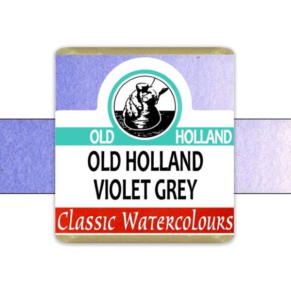Old Holland Tablet Suluboya Seri 2 Old Holland Violet Grey